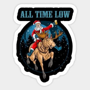 ALL TIME LOW BAND XMAS Sticker